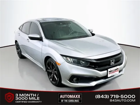 Silver 2020 Honda Civic Sport for sale in Summerville, SC