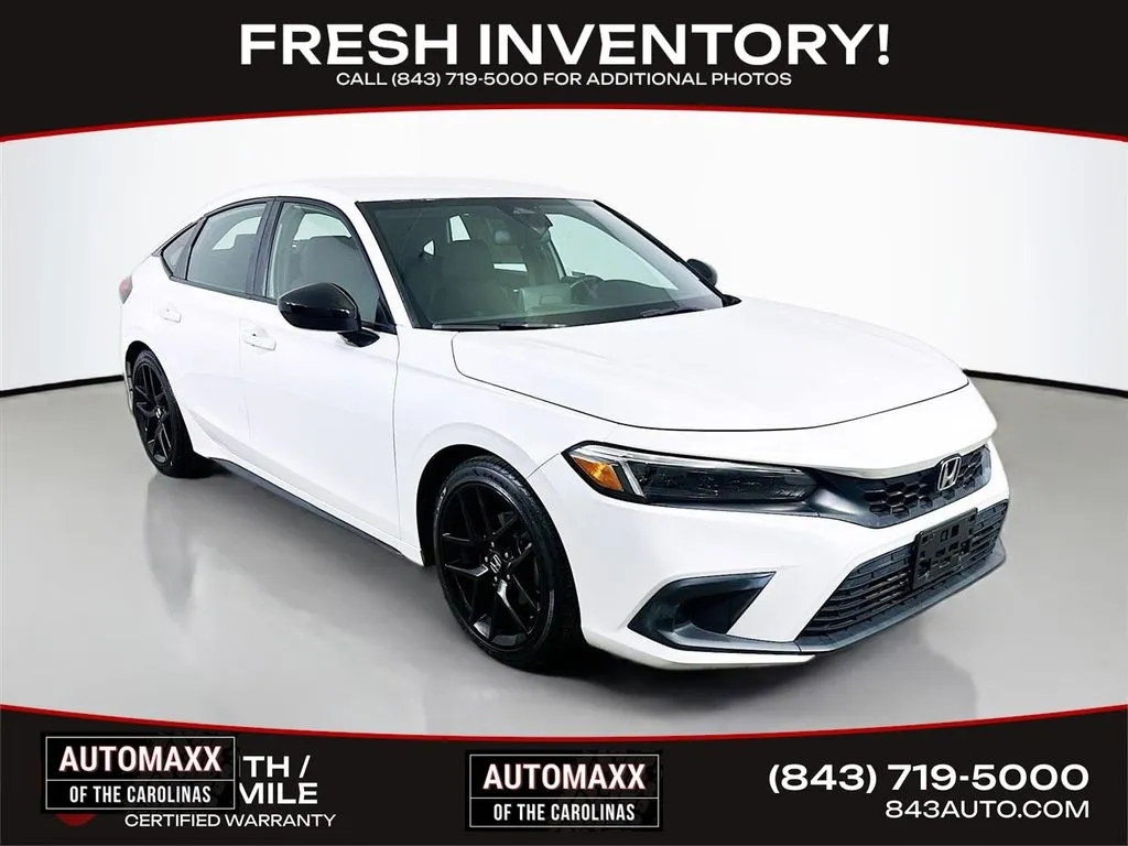 White 2023 Honda Civic Sport for sale in Summerville, SC