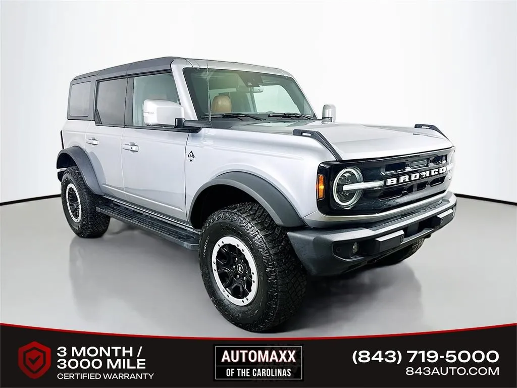 Silver 2023 Ford Bronco Outer Banks for sale in Summerville, SC