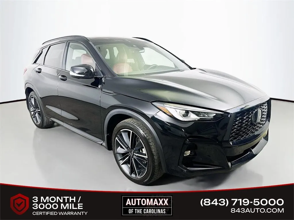 Black 2024 INFINITI QX50 SPORT for sale in Summerville, SC