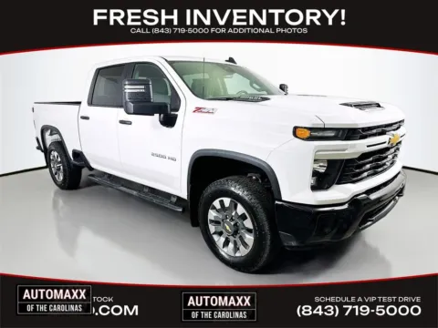White 2025 Chevrolet Silverado 2500HD Custom for sale in Summerville, SC