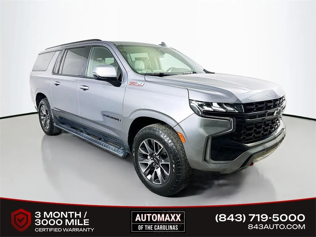 Gray 2021 Chevrolet Suburban Z71 for sale in Summerville, SC