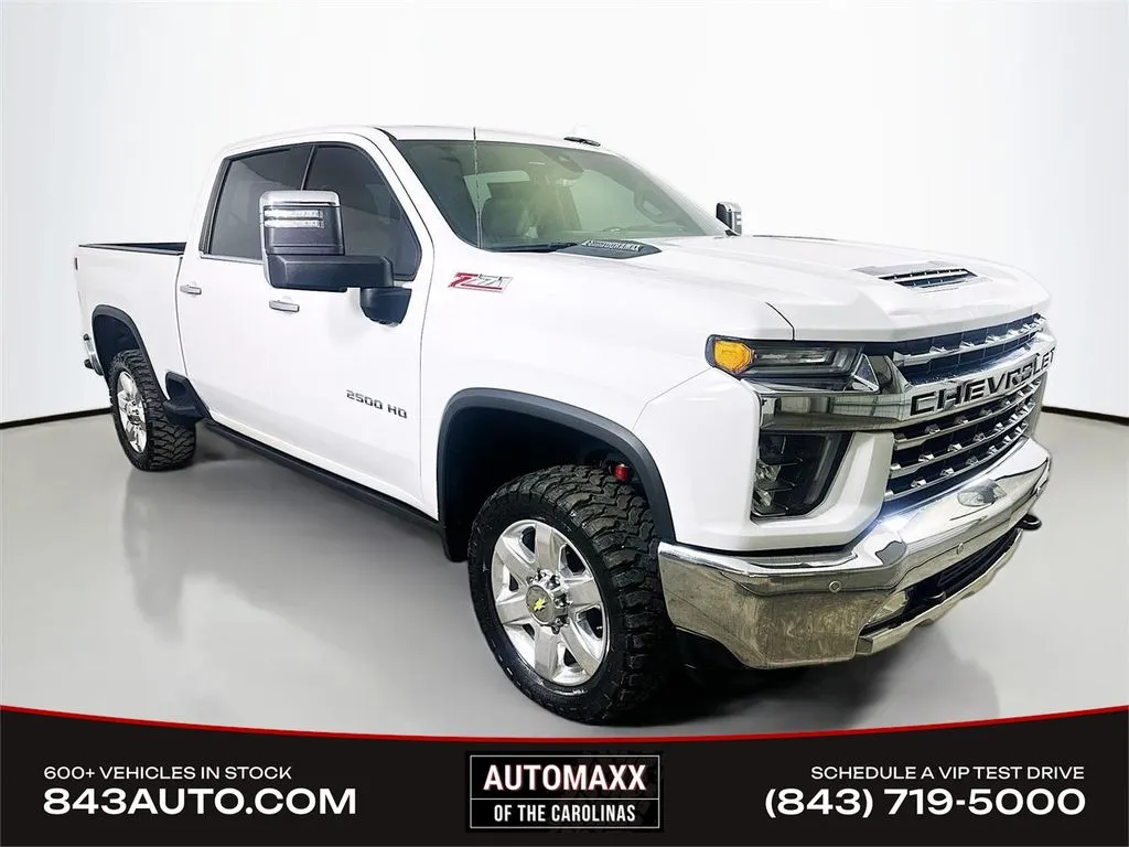 White 2022 Chevrolet Silverado 2500HD LTZ for sale in Summerville, SC