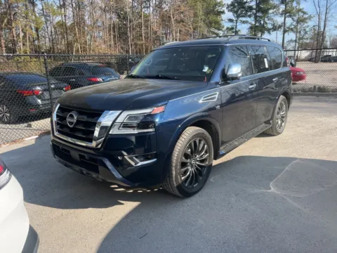 Blue 2022 Nissan Armada Platinum for sale in Summerville, SC