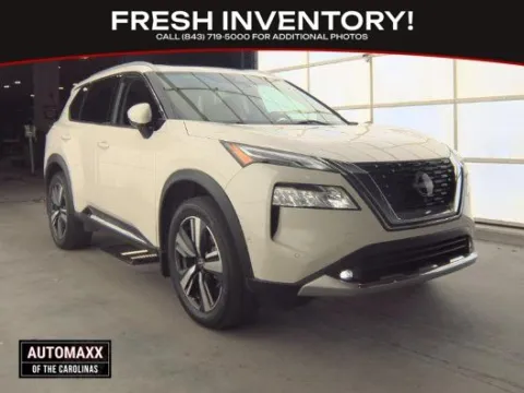 White 2022 Nissan Rogue Platinum for sale in Summerville, SC