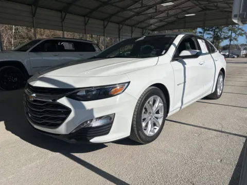 White 2023 Chevrolet Malibu LT for sale in Summerville, SC