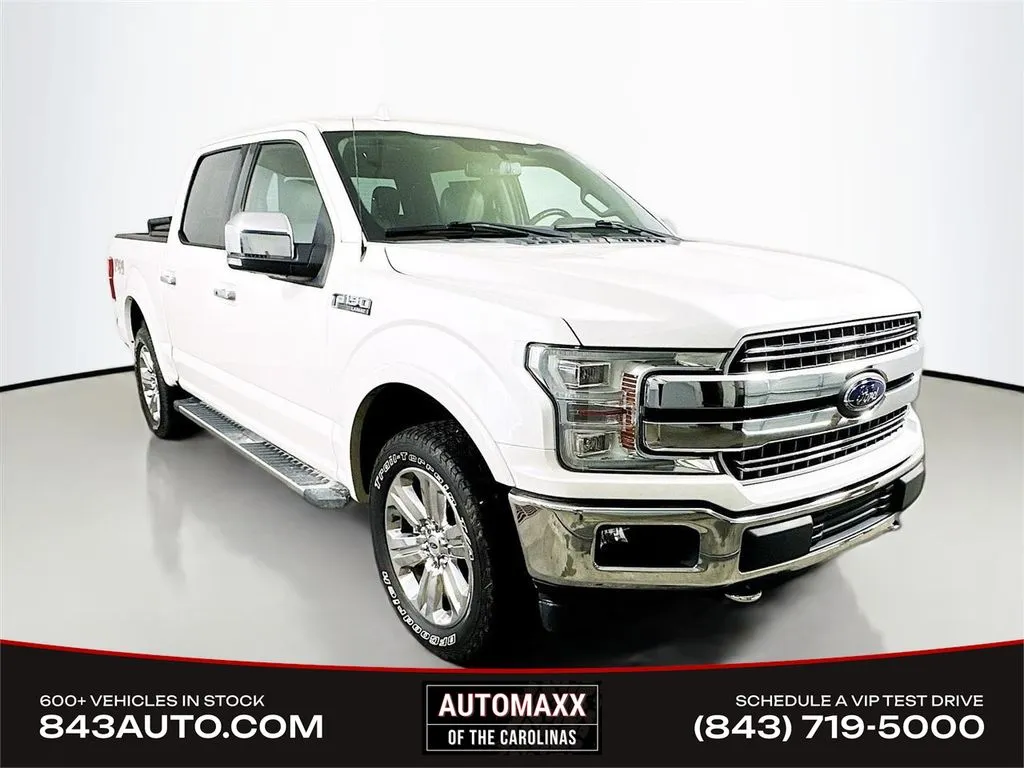 White 2018 Ford F-150 Lariat for sale in Summerville, SC