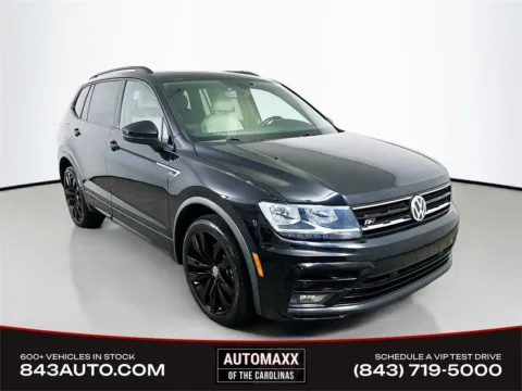 Black 2021 Volkswagen Tiguan 2.0T SE R-Line Black for sale in Summerville, SC
