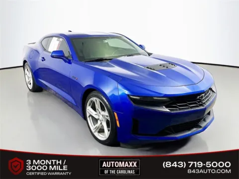 Blue 2020 Chevrolet Camaro LT1 for sale in Summerville, SC