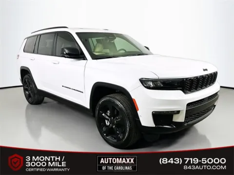 White 2024 Jeep Grand Cherokee L Limited for sale in Summerville, SC