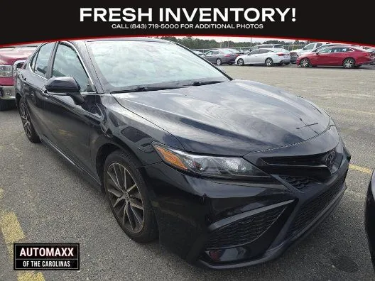 Black 2022 Toyota Camry SE for sale in Summerville, SC