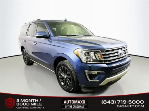 Blue 2019 Ford Expedition Limited for sale in Summerville, SC