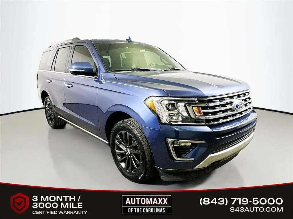 Blue 2019 Ford Expedition Limited for sale in Summerville, SC
