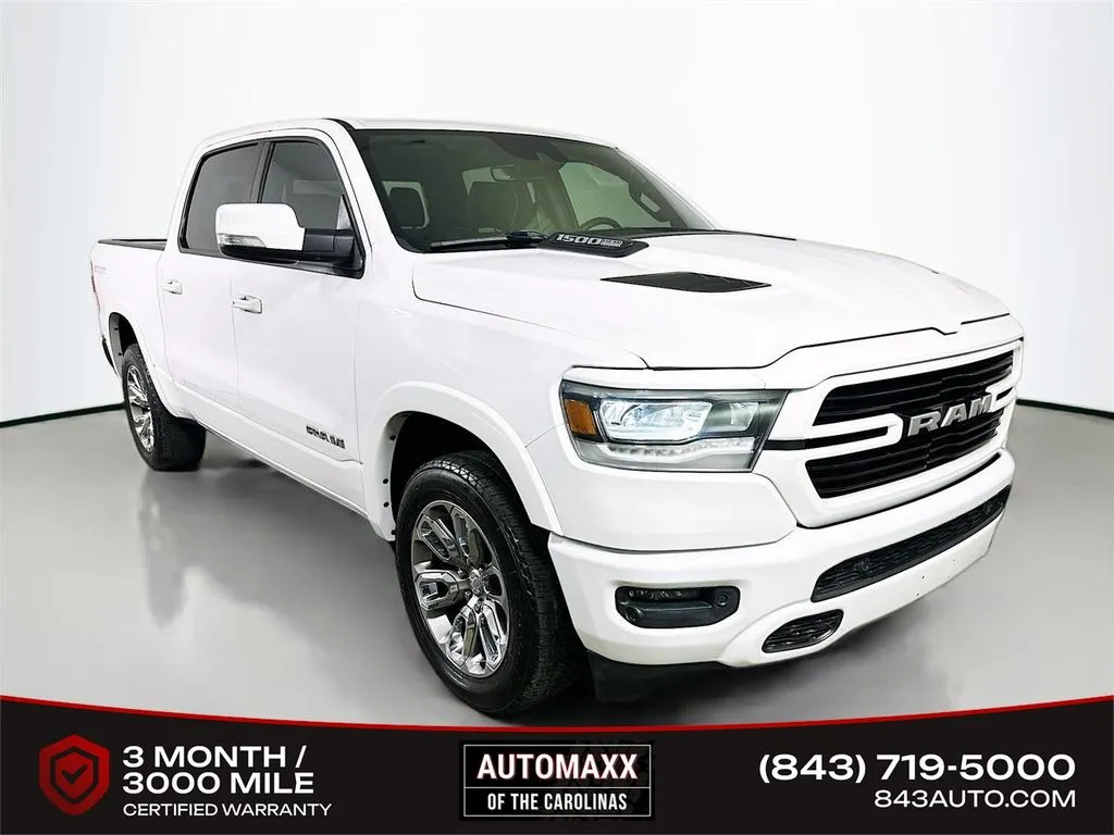 White 2022 Ram 1500 Laramie for sale in Summerville, SC