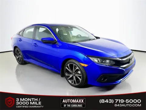 Blue 2021 Honda Civic Sport for sale in Summerville, SC
