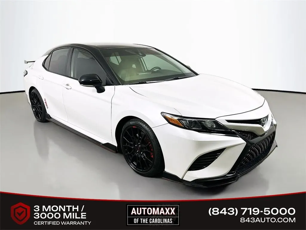White 2023 Toyota Camry TRD V6 for sale in Summerville, SC