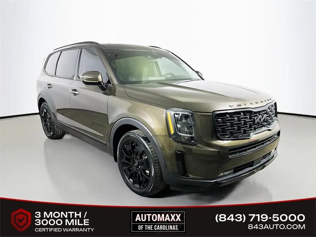 Green 2022 Kia Telluride SX for sale in Summerville, SC