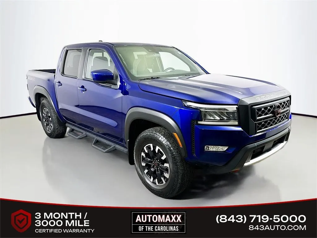 Blue 2023 Nissan Frontier PRO-4X for sale in Summerville, SC