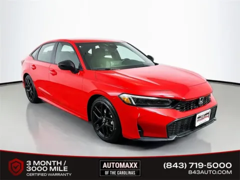 Red 2025 Honda Civic Sport for sale in Summerville, SC