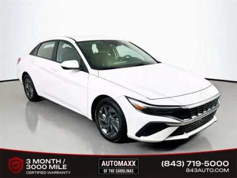 White 2024 Hyundai Elantra SEL for sale in Summerville, SC