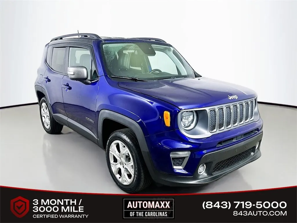 Blue 2019 Jeep Renegade Limited for sale in Summerville, SC