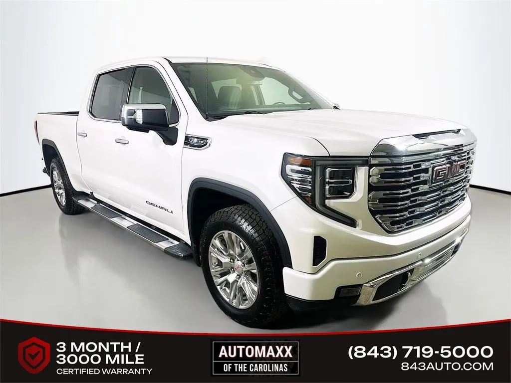 White 2022 GMC Sierra 1500 Denali for sale in Summerville, SC