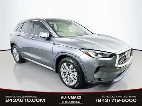 Gray 2023 INFINITI QX50 LUXE for sale in Summerville, SC