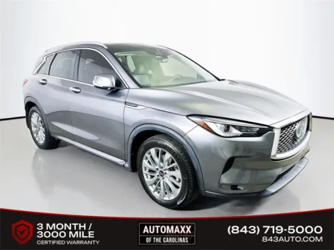 Gray 2023 INFINITI QX50 LUXE for sale in Summerville, SC