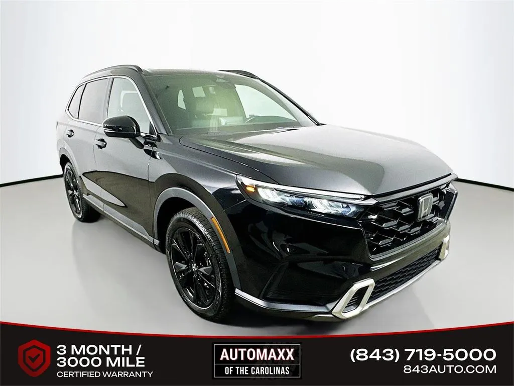 Black 2024 Honda CR-V Hybrid Sport Touring for sale in Summerville, SC