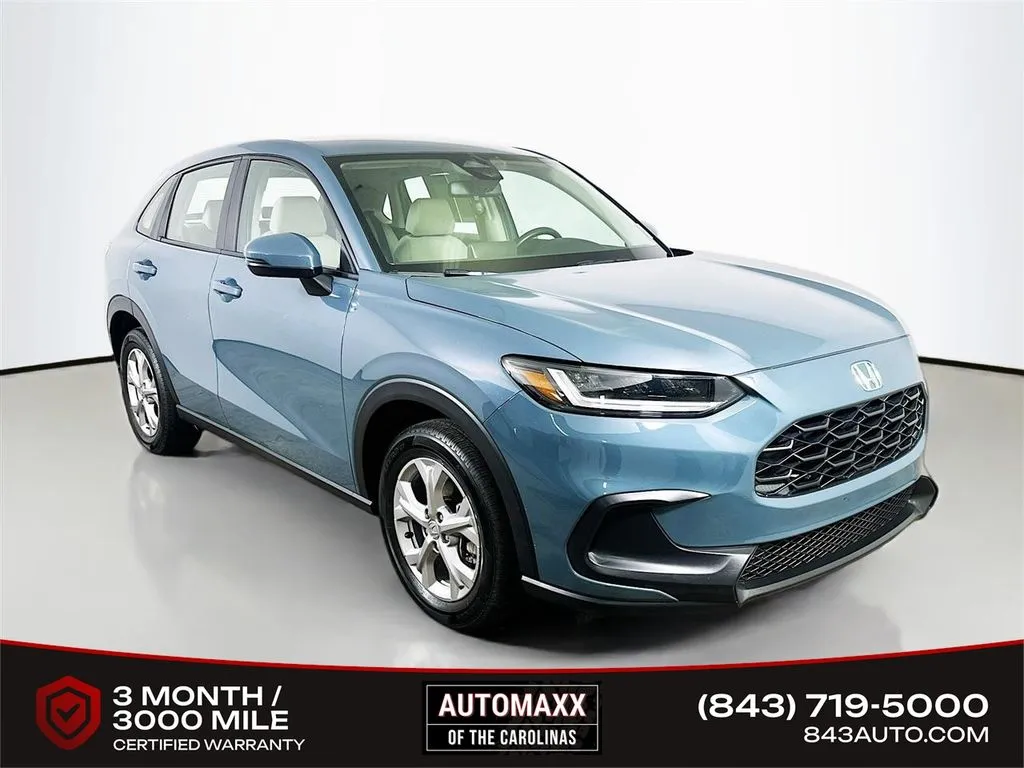 Gray 2024 Honda HR-V LX for sale in Summerville, SC