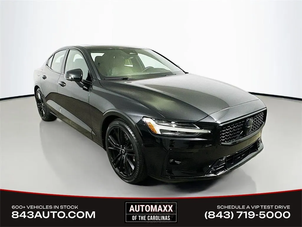 Black 2024 Volvo S60 B5 Plus Black Edition for sale in Summerville, SC