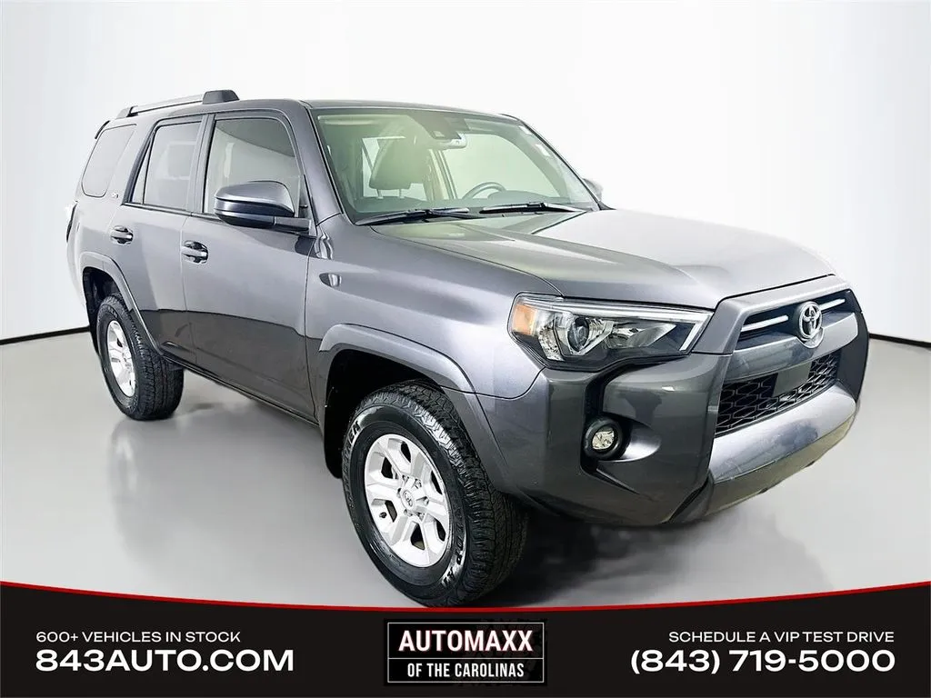 Gray 2022 Toyota 4Runner SR5 for sale in Summerville, SC