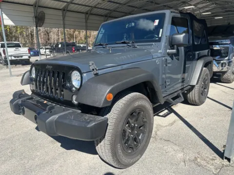 Gray 2016 Jeep Wrangler Willys Wheeler for sale in Summerville, SC