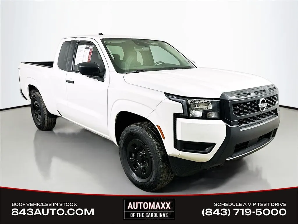 White 2025 Nissan Frontier S for sale in Summerville, SC