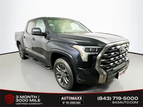 Black 2023 Toyota Tundra Platinum for sale in Summerville, SC