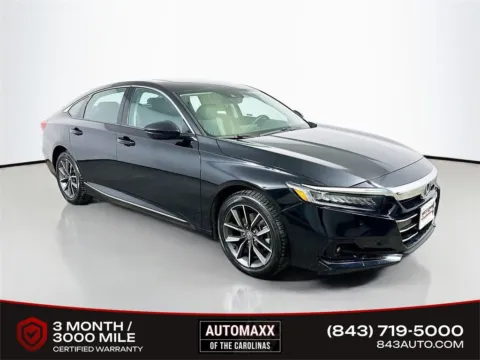 Black 2022 Honda Accord EX-L for sale in Summerville, SC