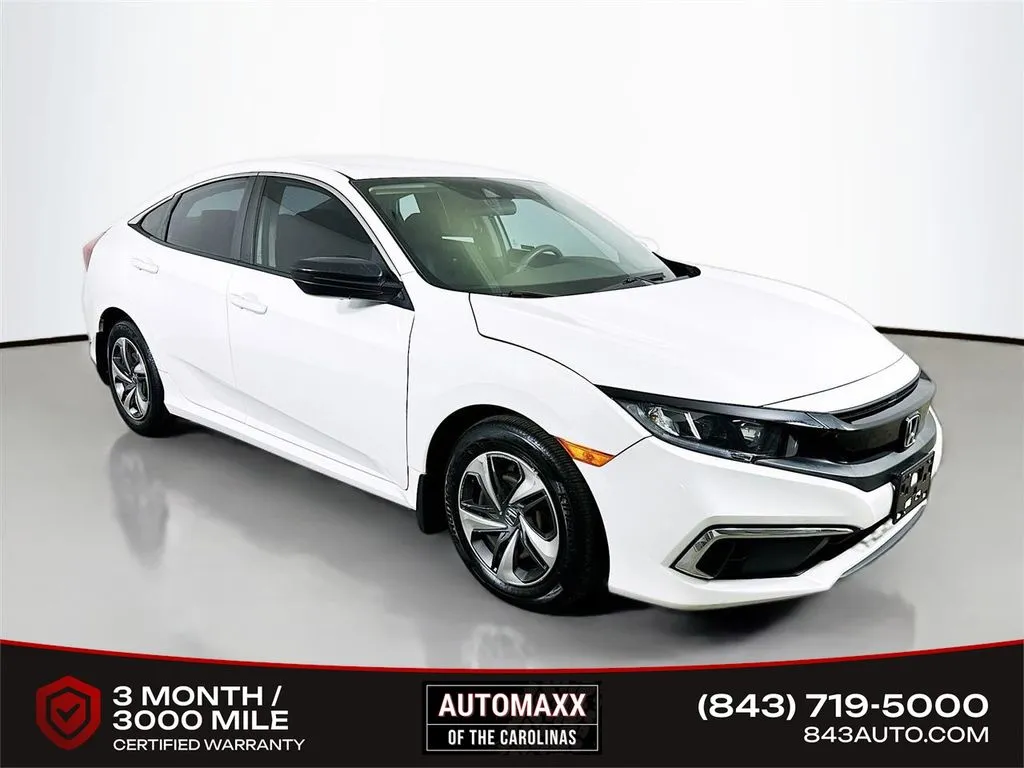 White 2020 Honda Civic LX for sale in Summerville, SC