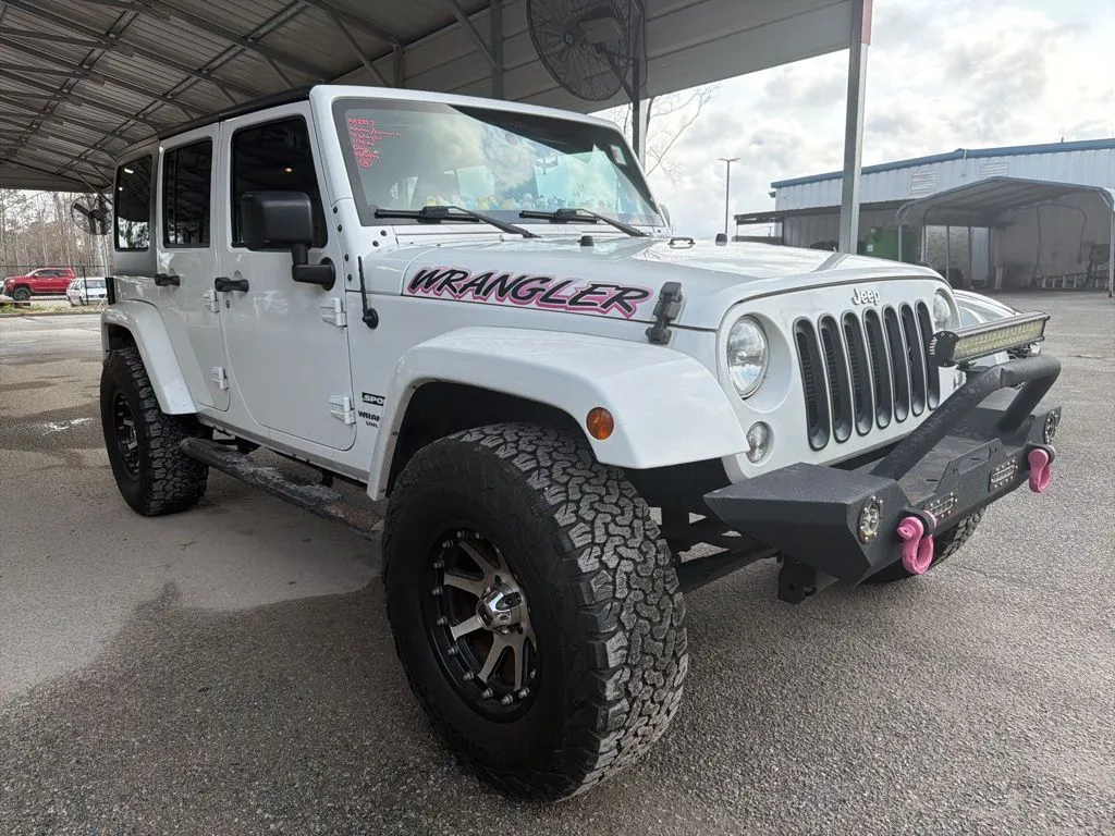 White 2015 Jeep Wrangler Unlimited Sport for sale in Summerville, SC