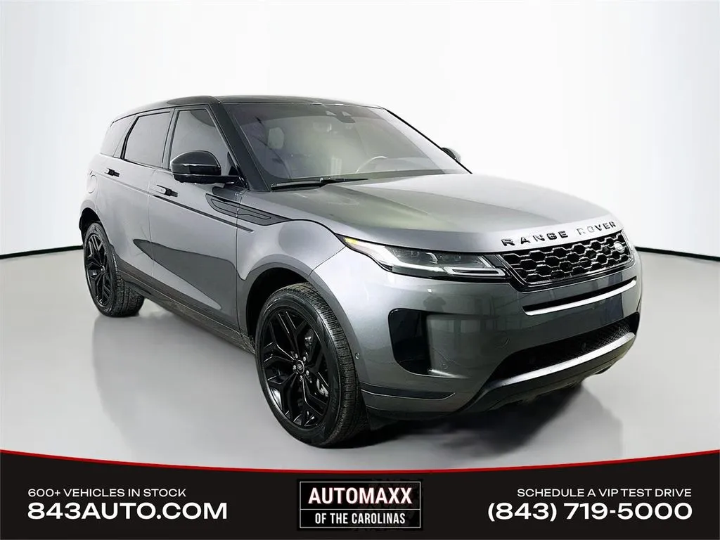 Gray 2020 Land Rover Range Rover Evoque SE for sale in Summerville, SC