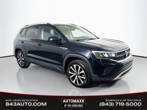 Black 2024 Volkswagen Taos 1.5T SE for sale in Summerville, SC