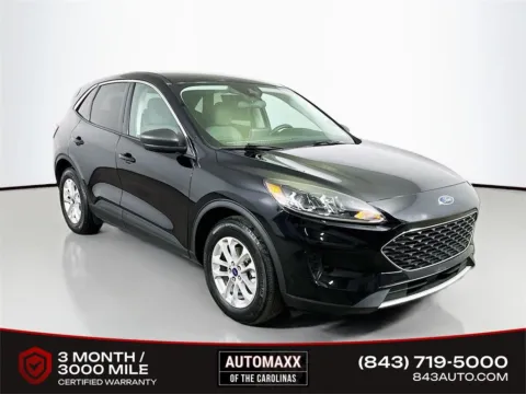 Black 2022 Ford Escape SE for sale in Summerville, SC