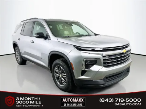 Gray 2025 Chevrolet Traverse LT for sale in Summerville, SC