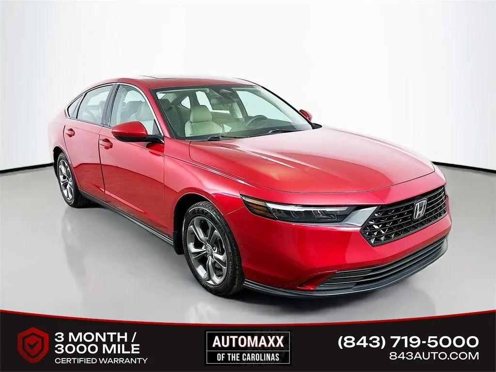 Red 2024 Honda Accord EX for sale in Summerville, SC