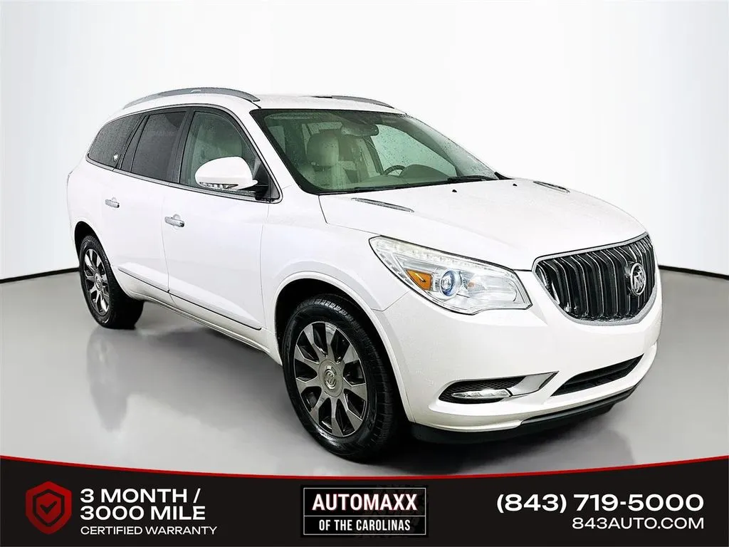 White 2017 Buick Enclave Leather Group for sale in Summerville, SC
