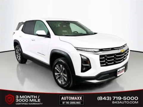 White 2025 Chevrolet Equinox LT for sale in Summerville, SC