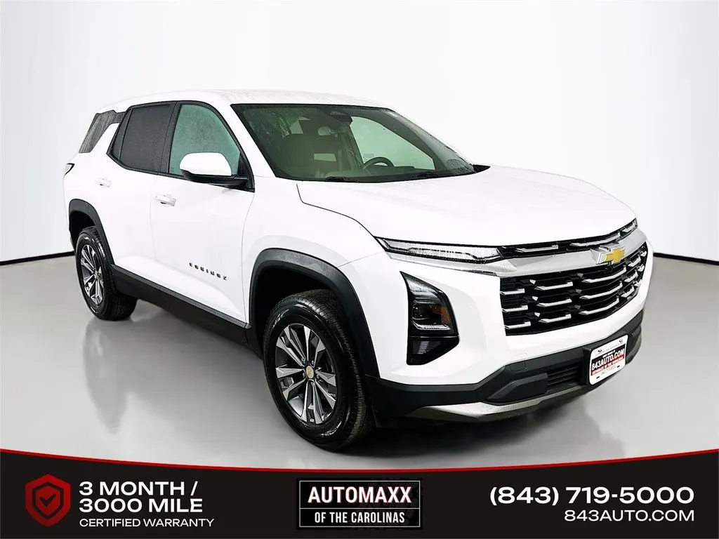 White 2025 Chevrolet Equinox LT for sale in Summerville, SC