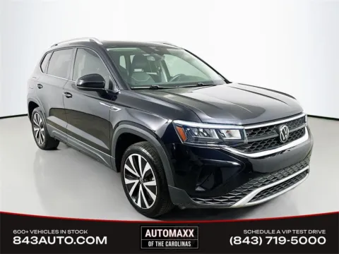 Black 2023 Volkswagen Taos 1.5T SE for sale in Summerville, SC