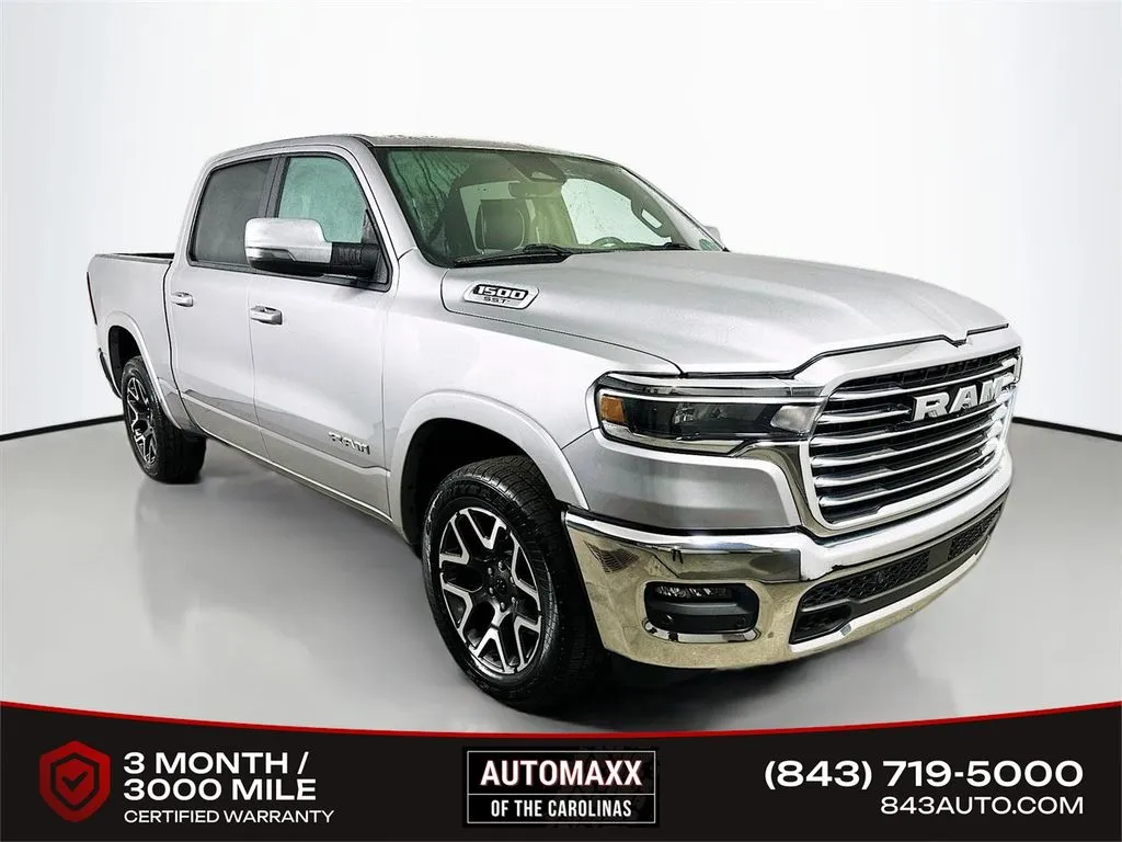 Silver 2025 Ram 1500 Laramie for sale in Summerville, SC