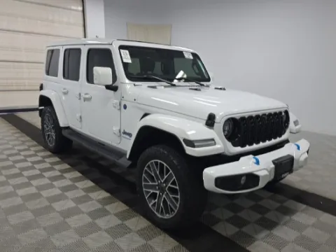 White 2024 Jeep Wrangler High Altitude 4xe for sale in Summerville, SC