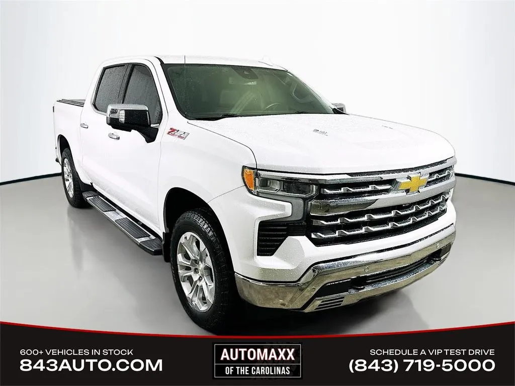 White 2023 Chevrolet Silverado 1500 LTZ for sale in Summerville, SC